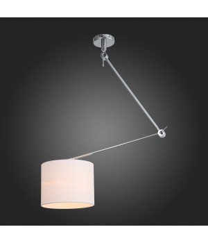 SL460.102.01 Светильник потолочный ST-Luce Хром/Белый E27 1*60W (из 2-х коробок) MARCIA-foto7