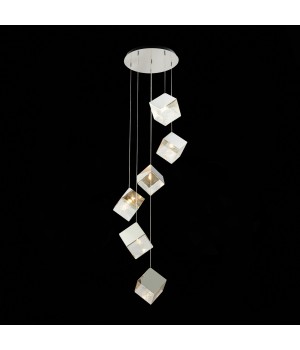 SL1182.103.06 Светильник подвесной ST-Luce Хром/Прозрачный, Хром G9 6*5W RIELLO-foto3