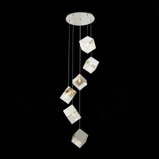 SL1182.103.06 Светильник подвесной ST-Luce Хром/Прозрачный, Хром G9 6*5W RIELLO-foto3