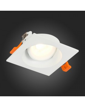 ST208.518.01 Св-к встр. Мат. белый GU10 1*50W L94xW94xH40 220V Без ламп MISURA-foto7