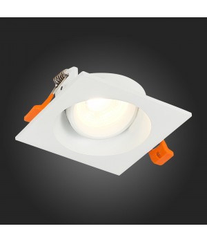 ST208.518.01 Св-к встр. Мат. белый GU10 1*50W L94xW94xH40 220V Без ламп MISURA-foto7