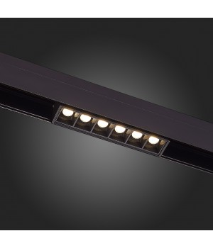 ST361.446.06 Магнитный трековый светильник Черный LED 1*6W 4000K 532Lm Ra>80 36° IP20 L115xW22xH44 48V SEIDE-foto7
