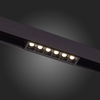 ST361.446.06 Магнитный трековый светильник Черный LED 1*6W 4000K 532Lm Ra>80 36° IP20 L115xW22xH44 48V SEIDE-foto7
