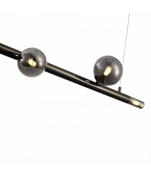 SL1509.403.05 Светильник подвесной ST-Luce Черный/Дымчатый G9 5*5W CIELO-foto4