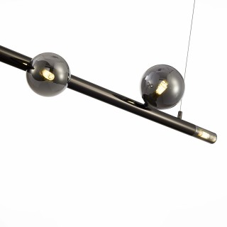 SL1509.403.05 Светильник подвесной ST-Luce Черный/Дымчатый G9 5*5W CIELO-foto4