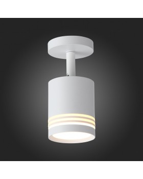 ST101.512.05 Светильник потолочный Белый LED 1*5W 3000K 390Lm Ra>80 120° IP20 D68xH140 170-240V CERIONE-foto8