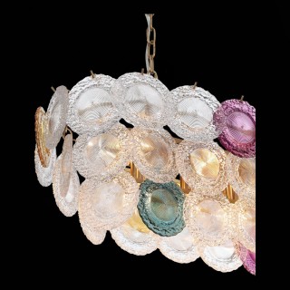 SL420.203.14 Люстра подвесная ST-Luce Золотистый/Разноцветный E14 14*40W CONELI-foto8