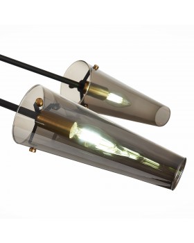 SL1209.302.06 Светильник потолочный ST-Luce Бронза,Черный/Дымчатый E14 6*40W MORAVE-foto11