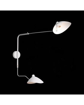 SL305.501.02 Светильник настенный ST-Luce Белый/Белый E27 2*60W SPRUZZO-foto8