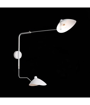 SL305.501.02 Светильник настенный ST-Luce Белый/Белый E27 2*60W SPRUZZO-foto8