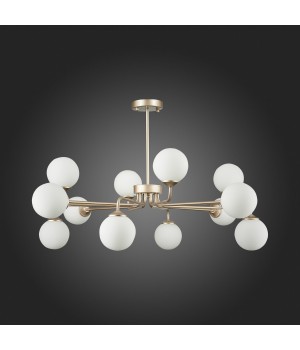 SLE106203-12 Светильник подвесной ST-Luce Золотистый/Белый G9 LED 12*5W REDJINO-foto8