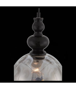 SL374.413.01 Подвес ST-Luce Черный/Дымчатый E27 1*40W BACINETO-foto6