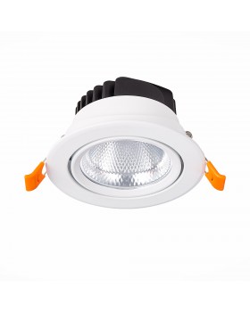 ST211.548.24.24 Св-к встр. Белый LED 1*24W 4000K 1 800Lm Ra80 24° IP20 D138xH88 220-240V MIRO-foto2