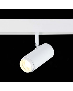 ST357.546.06 Магнитный трековый светильник ZOOM белый LED 1*6W 4000K 667Lm Ra>80 10-60° IP20 L137xW59xH178 48V ZIRO-foto4