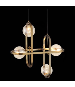 SL1201.203.04 Светильник подвесной ST-Luce Бронзовый/Коньячный G9 4*5W CIRCONO-foto7