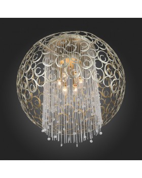 SL1101.202.06 Люстра потолочная ST-Luce Шампань/Шампань, Прозрачный E14 6*40W DOLCIMA-foto8