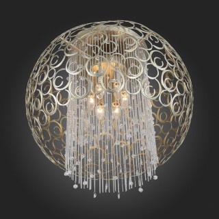 SL1101.202.06 Люстра потолочная ST-Luce Шампань/Шампань, Прозрачный E14 6*40W DOLCIMA-foto8