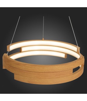 SL963.703.01 Люстра подвесная ST-Luce Светлое дерево/Светлое дерево, Белый LED 1*45W 4000K GENUINE-foto4
