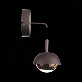 SL1602.321.01 Светильник настенный ST-Luce Кофейный, Золото/Кофейный, Золото LED 1*8W 4000K ENTOLLA-foto6