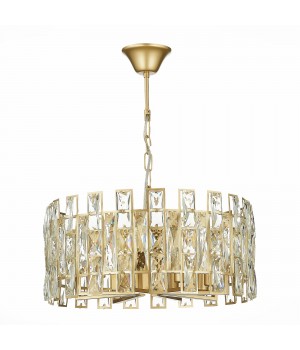 SL1626.203.08 Люстра подвесная ST-Luce шампань/шампань, прозрачный E14 8*40W Anzio-foto2