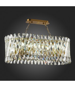 SL1170.303.10 Светильник подвесной ST-Luce Латунь/Прозрачный E14 10*40W FABIO-foto5