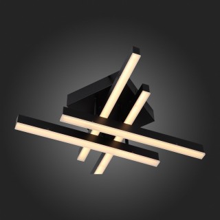 SL933.402.04 Люстра потолочная ST-Luce Черный/Черный, Белый LED 1*22W 3000K/4000K/6000K SAMENTO-foto12