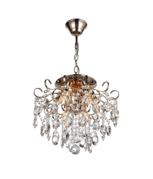 SL846.202.06 Люстра подвесная ST-Luce Золотистый/Прозрачный E14 6*40W ORECCHINI-foto15