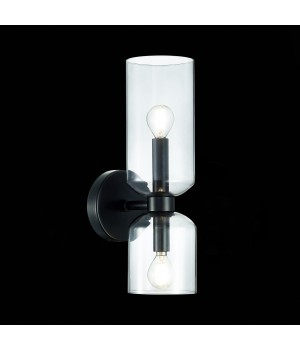 SL1180.401.02 Бра ST-Luce Черный/Дымчатый E14 2*40W TREVISO-foto3