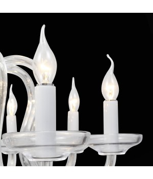 SL757.103.08 Люстра подвесная ST-Luce Хром, Прозрачный/Прозрачный E14 8*40W NINFA-foto6