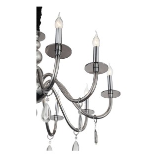 SL1113.403.10 Люстра подвесная ST-Luce Хром, Дымчатый, Прозрачный E14 10*40W SIEMA-foto14