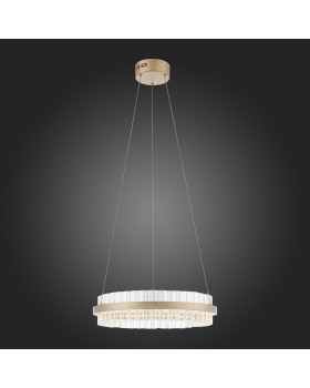 SL383.203.01 Светильник подвесной ST-Luce Золотистый/Золотистый, Прозрачный LED 1*34W 3000K CHERIO-foto5