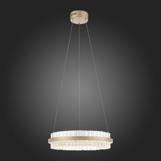 SL383.203.01 Светильник подвесной ST-Luce Золотистый/Золотистый, Прозрачный LED 1*34W 3000K CHERIO-foto5