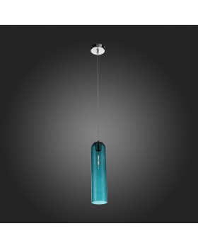 SL1145.183.01 Светильник подвесной ST-Luce Хром/Голубой E27 1*60W CALLANA-foto7