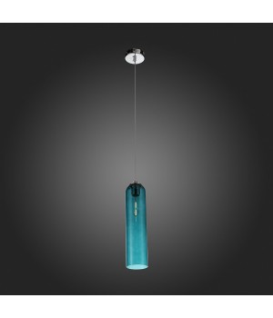 SL1145.183.01 Светильник подвесной ST-Luce Хром/Голубой E27 1*60W CALLANA-foto7