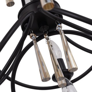 SL335.303.09 Люстра подвесная ST-Luce Коричневая бронза E14 9*60W ANEVITA-foto11