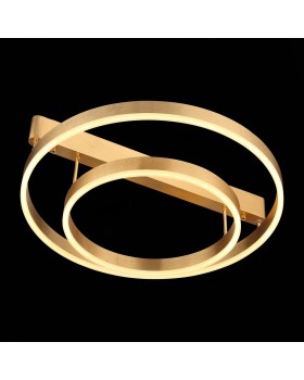 SL944.202.02 Люстра потолочная ST-Luce Анодированный золотой/Белый LED 1*34W 3000K-6000K ONZE-foto9