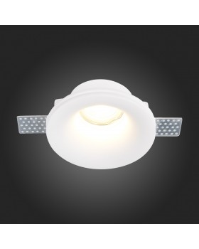 ST254.318.01 Св-к встр. из гипса белый GU10 1*50W IP20 D120xH50 180-240V Без ламп ST252–254 GYPSUM-foto5