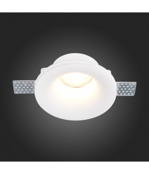 ST254.318.01 Св-к встр. из гипса белый GU10 1*50W IP20 D120xH50 180-240V Без ламп ST252–254 GYPSUM-foto5