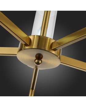 SL1159.303.05 Люстра подвесная ST-Luce Латунь/Латунь, Прозрачный E14 5*60W ACAZIO-foto3