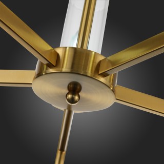 SL1159.303.05 Люстра подвесная ST-Luce Латунь/Латунь, Прозрачный E14 5*60W ACAZIO-foto3