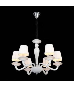 SL1112.503.06 Люстра подвесная ST-Luce Хром, Белый/Белый E14 6*40W SERENATTA-foto3