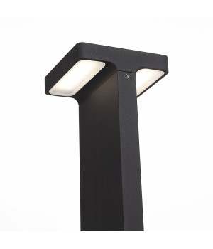 SL095.405.02 Светильник уличный наземный ST-Luce Черный/Черный LED 2*6W 4000K DISTESA-foto2