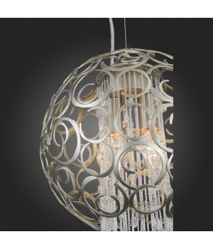 SL1101.203.02 Люстра подвесная ST-Luce Шампань/Шампань, Прозрачный E14 2*40W DOLCIMA-foto3