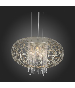 SL1101.203.05 Люстра подвесная ST-Luce Шампань/Шампань, Прозрачный E14 5*40W DOLCIMA-foto4