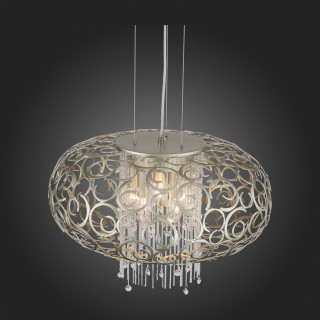 SL1101.203.05 Люстра подвесная ST-Luce Шампань/Шампань, Прозрачный E14 5*40W DOLCIMA-foto4