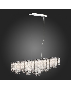 SL1117.103.07 Светильник подвесной ST-Luce Хром/Хром, Прозрачный G9 7*5W SOPRESIA-foto4