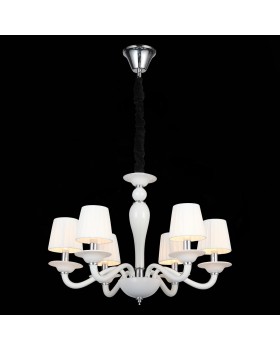 SL1112.503.06 Люстра подвесная ST-Luce Хром, Белый/Белый E14 6*40W SERENATTA-foto19