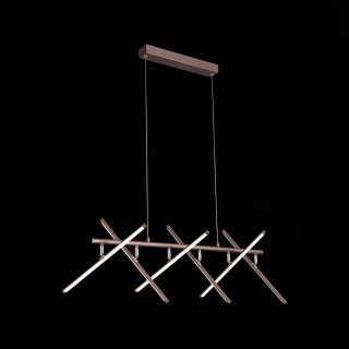 SLD003.303.06 Люстра подвесная ST-Luce Кофейный/Белый LED 6*8W 4000K PIACOD-foto8