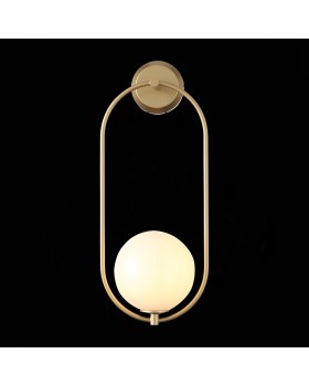 SL1118.201.01 Светильник настенный ST-Luce Золотистый/Белый E14 1*40W PENOLO-foto5