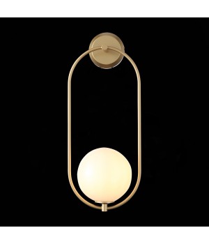 SL1118.201.01 Светильник настенный ST-Luce Золотистый/Белый E14 1*40W PENOLO-foto5